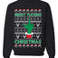 Merry Fucking Christmas Middle Finger Ugly Christmas Sweater Unisex Crewneck Graphic Sweatshirt