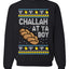 Challah At Ya Boy Ugly Christmas Sweater Unisex Crewneck Sweatshirt