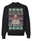 I Eat Guys Like You For Breakfast Ugly Christmas Sweater Unisex Crewneck Sweatshirt