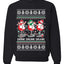 Holiday Spirits Drink Drank Drunk Snowmen Ugly Christmas Sweater Unisex Crewneck Sweatshirt