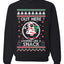 Out Here Looking Like A Snack Cookie Ugly Christmas Sweater Unisex Crewneck Sweatshirt