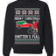 Cousin Eddie Merry Christmas Shitter's Full Ugly Christmas Sweater Unisex Crewneck Sweatshirt