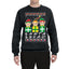 Santa Squad Friends  Ugly Christmas Sweater Unisex Crewneck Graphic Sweatshirt