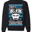 Have a Blue Christmas Walter Breaking TV Christmas Ugly Christmas Sweater Unisex Crewneck Graphic Sweatshirt