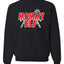 Mommy Elf Merry Christmas Unisex Crewneck Graphic Sweatshirt