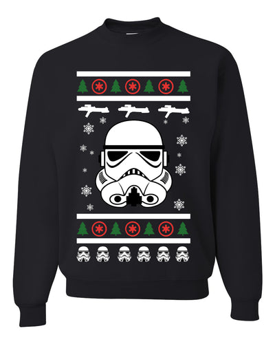 Stormtrooper Star Wars Ugly Christmas Sweater Unisex Crewneck Sweatshirt