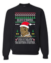 Tyson lisp Believe in Thomthin Thacrifithing Everythin Merry Ugly Christmas Sweater Unisex Crewneck Graphic Sweatshirt