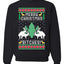 Merry Christmas Bitches Merry Ugly Christmas Sweater Unisex Crewneck Graphic Sweatshirt
