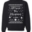 All I Want for Christmas is You Merry Ugly Christmas Sweater Unisex Crewneck Graphic Sweatshirt