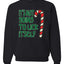 Candy Cane Not Going to Lick Itself Merry Christmas Unisex Crewneck Graphic Sweatshirt