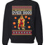 DBZ Anime Cartoon Fan Reach Over 9,000 Ugly Christmas Sweater Unisex Crewneck Sweatshirt