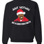 Ain't Nothin But a Christmas Party Funny 2pac Xmas Tupac Ugly Christmas Sweater Unisex Crewneck Graphic Sweatshirt