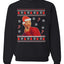 Will Smith Fresh Prince Of Bel Air  Christmas Xmas Candy Cane Ugly Christmas Sweater Unisex Crewneck Sweatshirt