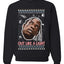 Out Like a Light Ugly Christmas Sweater Unisex Crewneck Graphic Sweatshirt