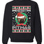 Merry Pitmas  Merry Ugly Christmas Sweater Unisex Crewneck Graphic Sweatshirt