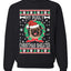 My Pugly Christmas Sweater Christmas Unisex Crewneck Graphic Sweatshirt