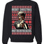 Merry Christmas Motherfuckers  Merry Ugly Christmas Sweater Unisex Crewneck Graphic Sweatshirt