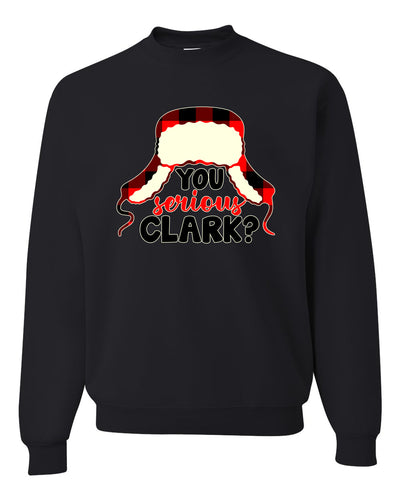 You Serious Clark?  Merry Christmas Unisex Crewneck Graphic Sweatshirt