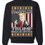 All I Want For Christmas is Trump Back In Office  Merry Ugly Christmas Sweater Unisex Crewneck Graphic Sweatshirt