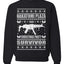 Nakatomi Plaza Christmas Party Survivor 1988 Merry Ugly Christmas Sweater Unisex Crewneck Graphic Sweatshirt