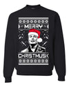 Merry Christmusk Funny Elon Musk Meme Ugly Christmas Sweater Unisex Crewneck Graphic Sweatshirt