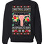 Christmas Lights & Reproductive Rights Ugly Christmas Sweater Unisex Crewneck Graphic Sweatshirt