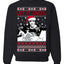 Let It Snow Bad Guy Tony Christmas Ugly Christmas Sweater Unisex Crewneck Graphic Sweatshirt
