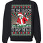 Tis The Season To Drop The Bass DJ Music Party EDM Mixer Gift Ugly Christmas Sweater Unisex Crewneck Graphic Sweatshirt