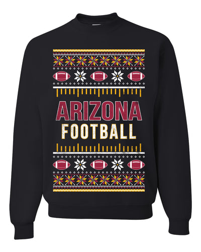 City of Arizona ARI American Football Fantasy Fan Ugly Christmas Sweater Unisex Crewneck Sweatshirt