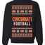 City of Cincinnati CIN American Football Fantasy Fan Ugly Christmas Sweater Unisex Crewneck Sweatshirt
