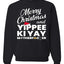 Merry Christmas and Yippee Ki Yay MOFO Christmas Unisex Crewneck Sweatshirt