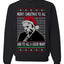 Sleepy Joe Merry Xmas To All And All A Good Night Ugly Christmas Sweater Unisex Crewneck Sweatshirt