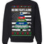 No One Fights Alone Holiday First Responder Police Fire Emt Ugly Christmas Sweater Unisex Crewneck Sweatshirt