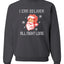 I Can Deliver All Night Long Santa Winking  Merry Christmas Unisex Crewneck Graphic Sweatshirt