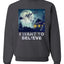 I Want To Believe  Merry Christmas Unisex Crewneck Graphic Sweatshirt