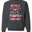 Have A Purrfect  Merry Christmas Unisex Crewneck Graphic Sweatshirt