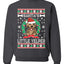 Santa's Little Yelper  Merry Ugly Christmas Sweater Unisex Crewneck Graphic Sweatshirt