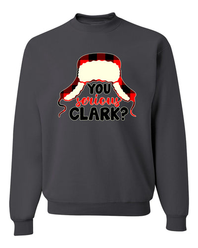You Serious Clark?  Merry Christmas Unisex Crewneck Graphic Sweatshirt