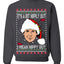 Clark Grizwald It's A Bit Nipply Out  Merry Ugly Christmas Sweater Unisex Crewneck Graphic Sweatshirt