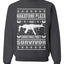 Nakatomi Plaza Christmas Party Survivor 1988 Merry Ugly Christmas Sweater Unisex Crewneck Graphic Sweatshirt