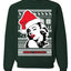 Merry Kissmas Marilyn Monroe Merry Ugly Christmas Sweater Unisex Crewneck Graphic Sweatshirt