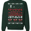 Stranger Merry Christmas Upside Down Bikes  Ugly Christmas Sweater Unisex Crewneck Graphic Sweatshirt