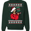 Funny Snoop Hos Hos Hos Christmas  Ugly Christmas Sweater Unisex Crewneck Graphic Sweatshirt
