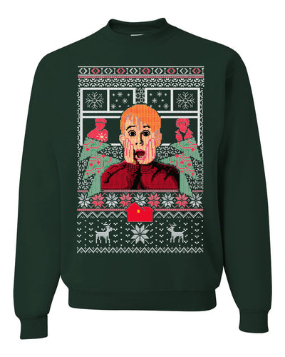 Kevin Merry Xmas Movie Fan Ugly Christmas Sweater Unisex Crewneck Graphic Sweatshirt