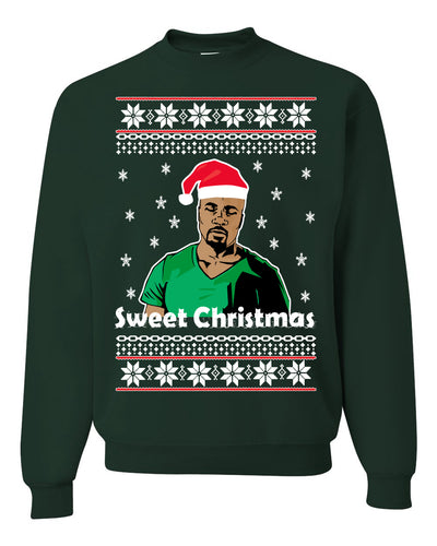 Sweet Christmas Ugly Christmas Sweater Unisex Crewneck Graphic Sweatshirt