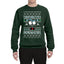 I Turned Myself Into a Christmas Sweater Morty  Ugly Christmas Sweater Unisex Crewneck Graphic Sweatshirt