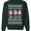 Holiday Spirits Drink Drank Drunk Snowmen Ugly Christmas Sweater Unisex Crewneck Sweatshirt