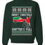 Cousin Eddie Merry Christmas Shitter's Full Ugly Christmas Sweater Unisex Crewneck Sweatshirt