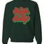 Logo Parody Santa Baby Ugly Christmas Sweater Unisex Crewneck Graphic Sweatshirt
