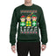 Santa Squad Friends  Ugly Christmas Sweater Unisex Crewneck Graphic Sweatshirt